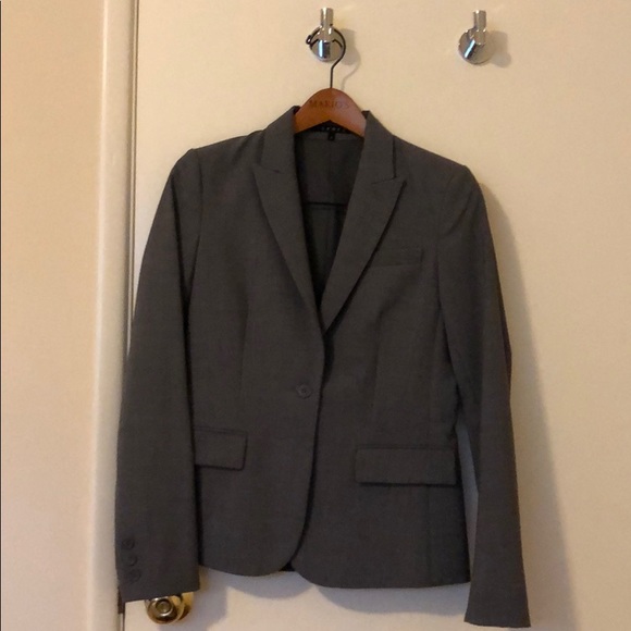 Gabe B. Stretch Wool Blazer by Theory - Picture 2 of 7